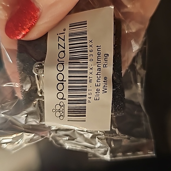 Elite Enchantment White Ring 💍 Silver STRETCHY - Picture 4 of 4